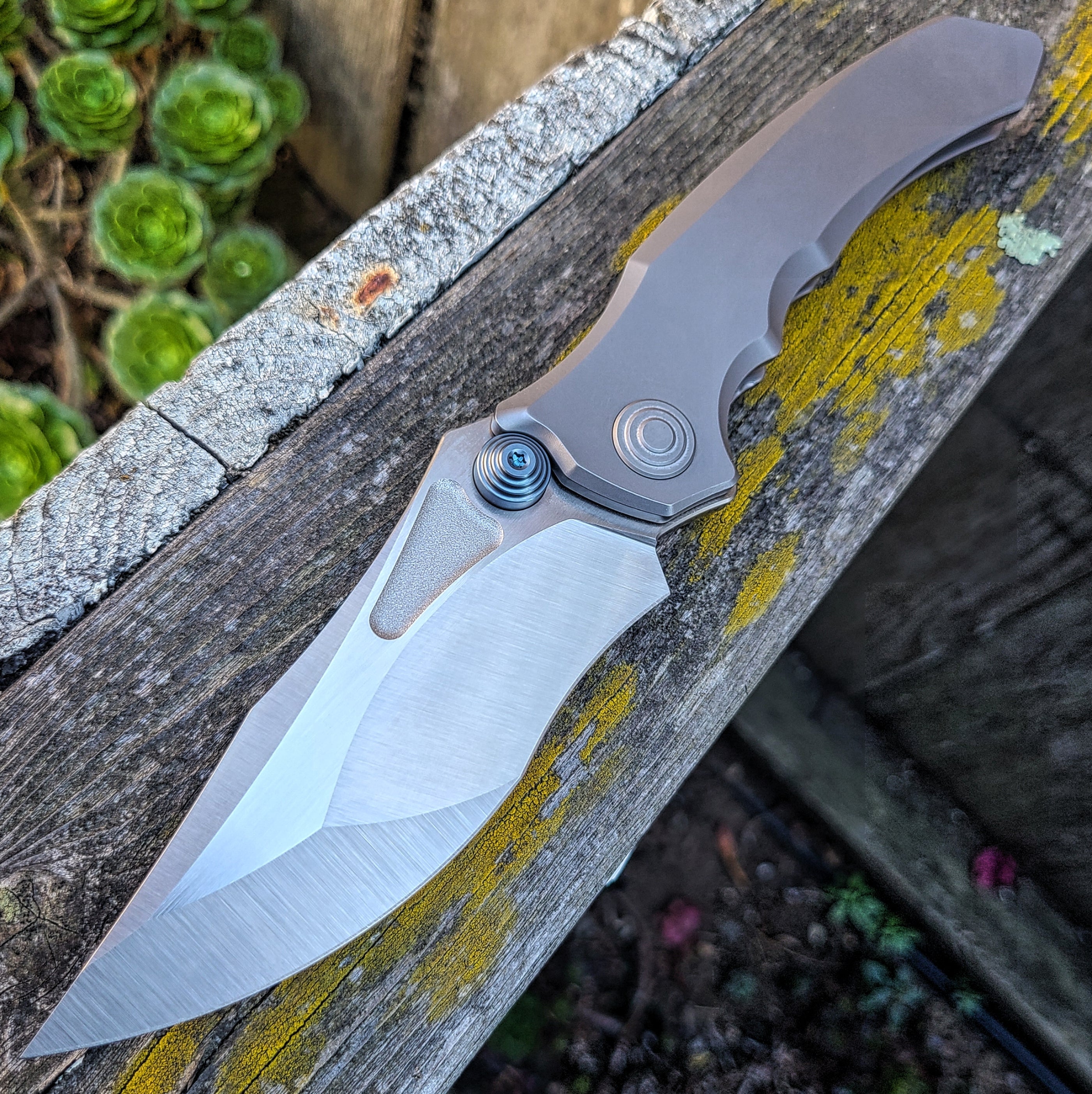 Maxace M11B Sandstorm 2.0 Titanium M390 Framelock Knife