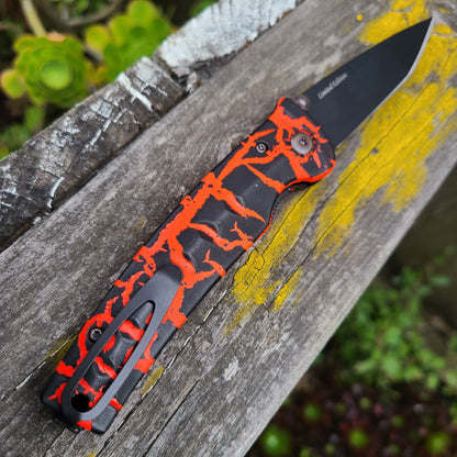 Mcusta MC-4BC-D11 Katana Red/Black VG10 Black Tanto Folder *LIMITED EDITION*