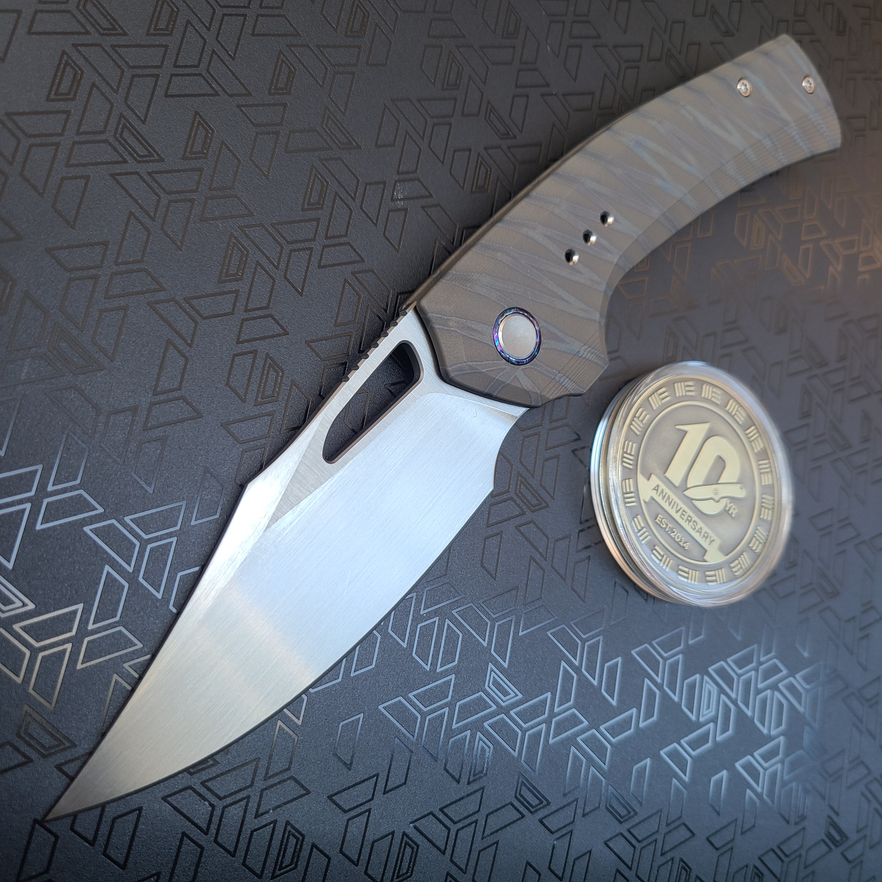 We Knife WE22040D-4 Nefaris 20CV Titanium Folder *LIMITED EDITION*