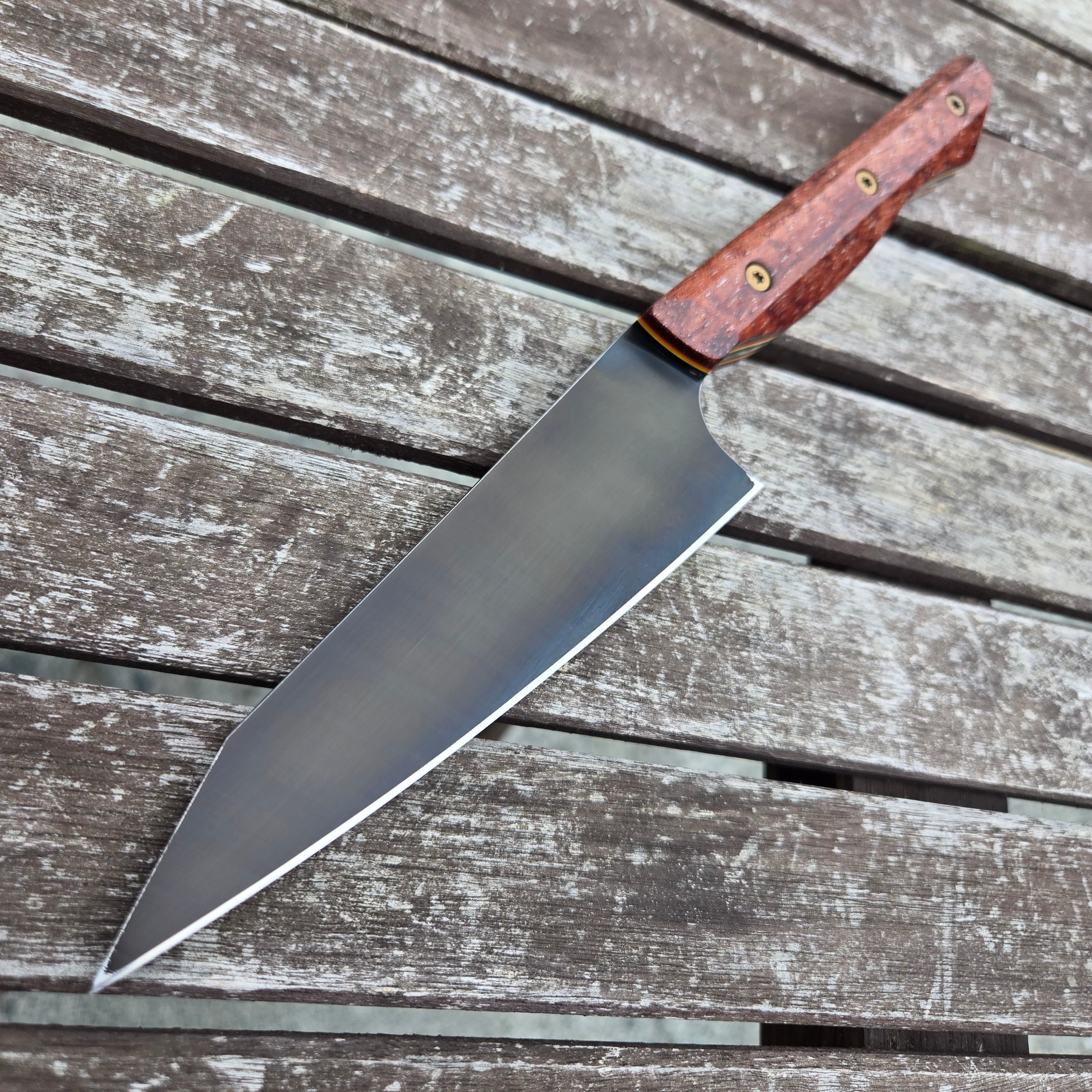 Meglio Knives 5.25" Semi Custom Bubinga DLC Paring Knife