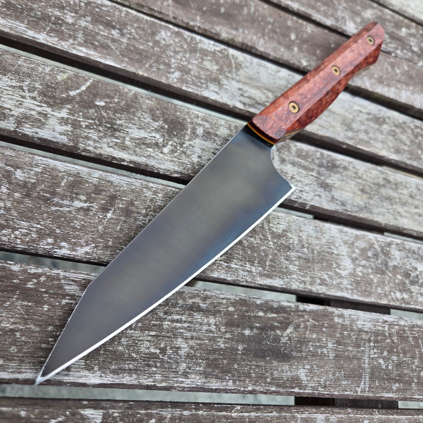 Meglio Knives 5.25" Semi Custom Bubinga DLC Petty Knife