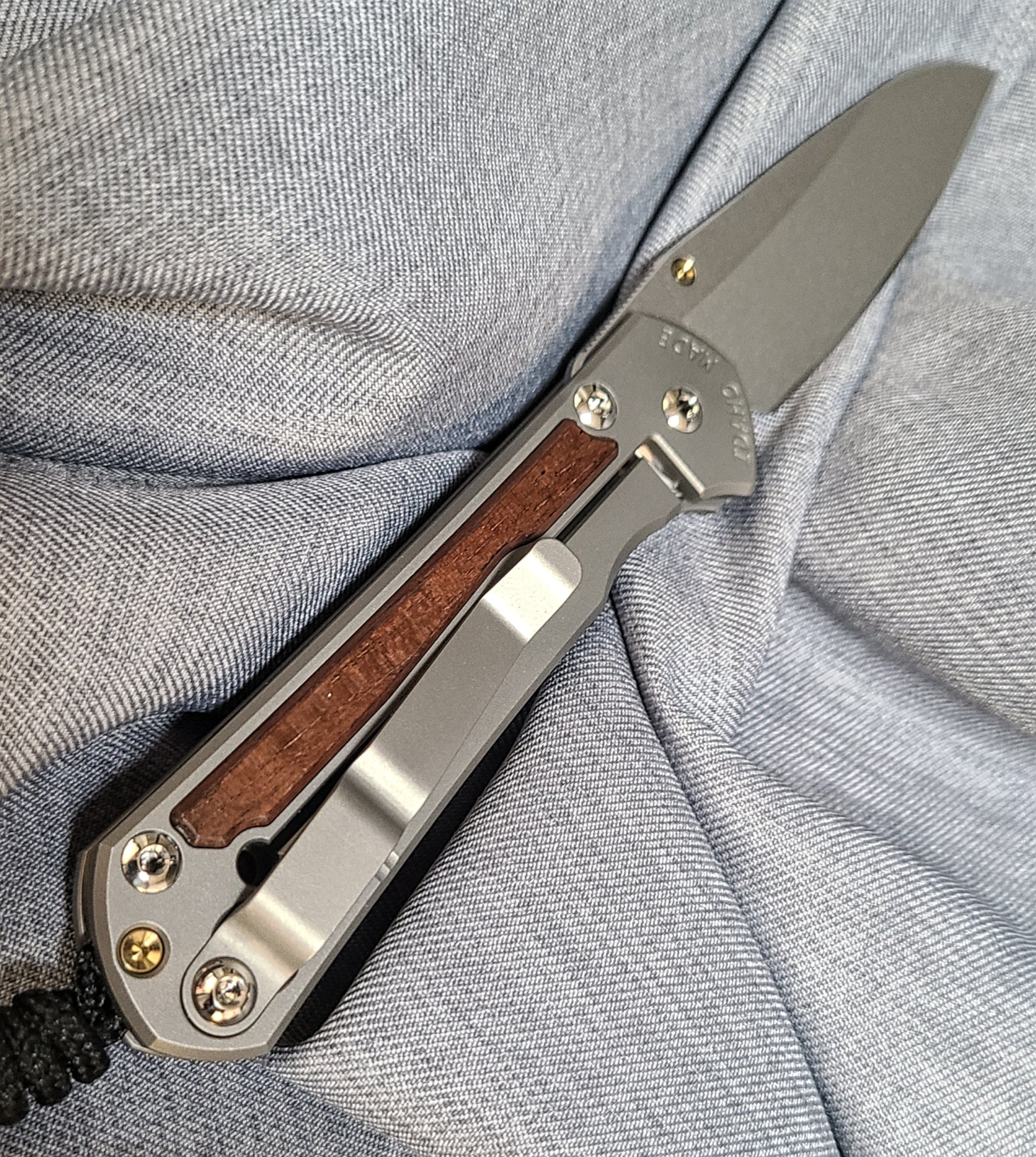 Chris Reeve S31-1128 Small Sebenza 31 Magnacut Insingo Macassar Ebony