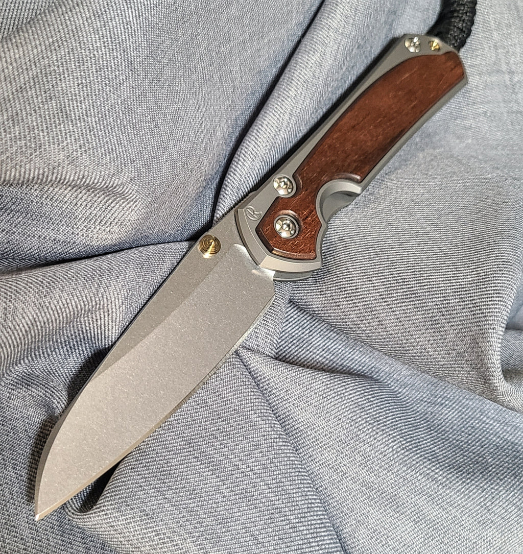 Chris Reeve S31-1128 Small Sebenza 31 Magnacut Insingo Macassar Ebony