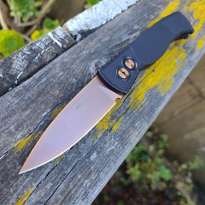 Protech T203-RG Tactical Response 2 Rose Gold Magancut Auto