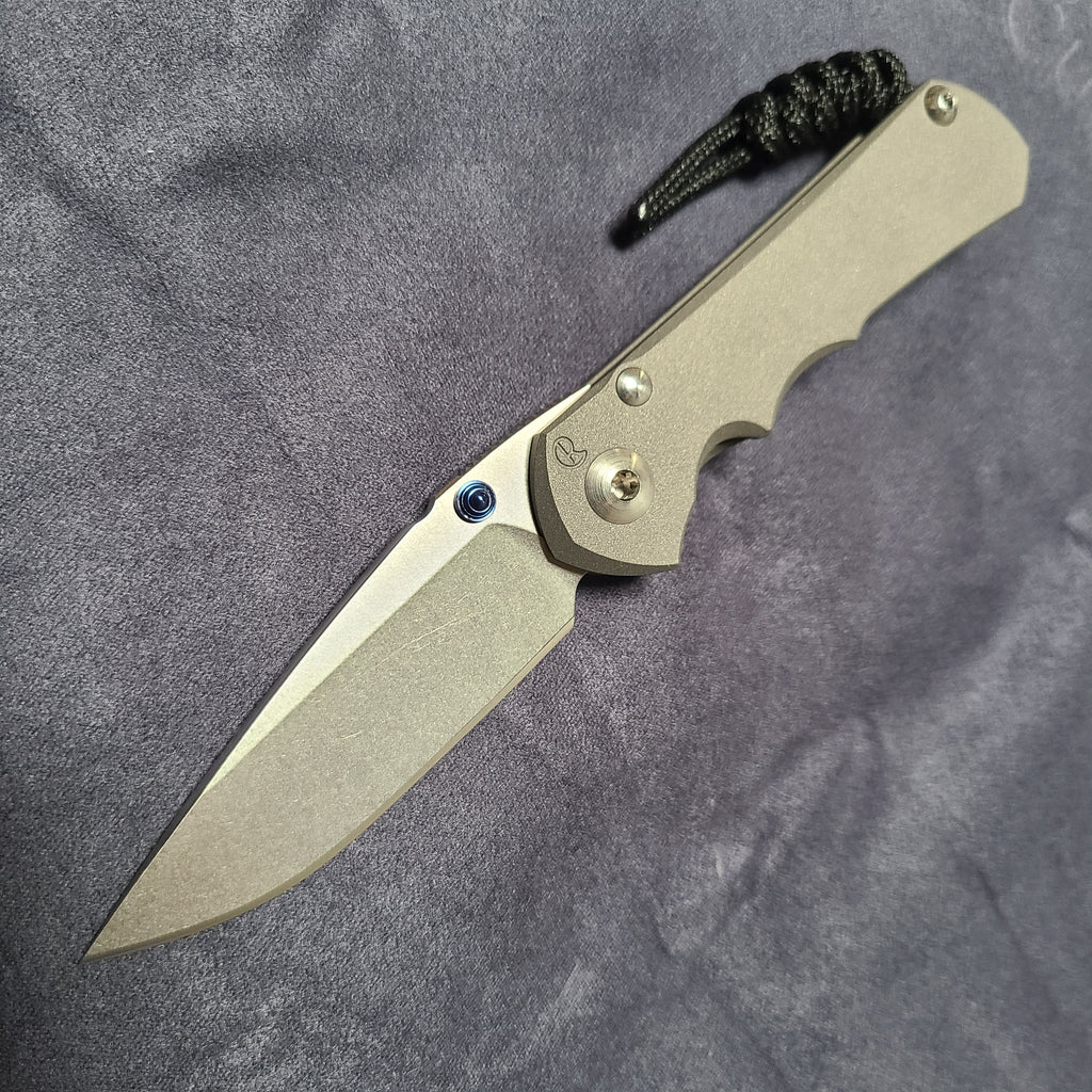 Chris Reeve SIN-1000 Small Inkosi Drop Point S45VN Titanium Plain