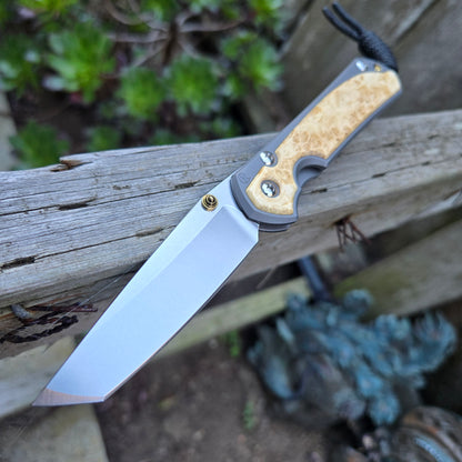 Chris Reeve S31-1132 Small Sebenza 31 Magnacut Tanto Box Elder Folder