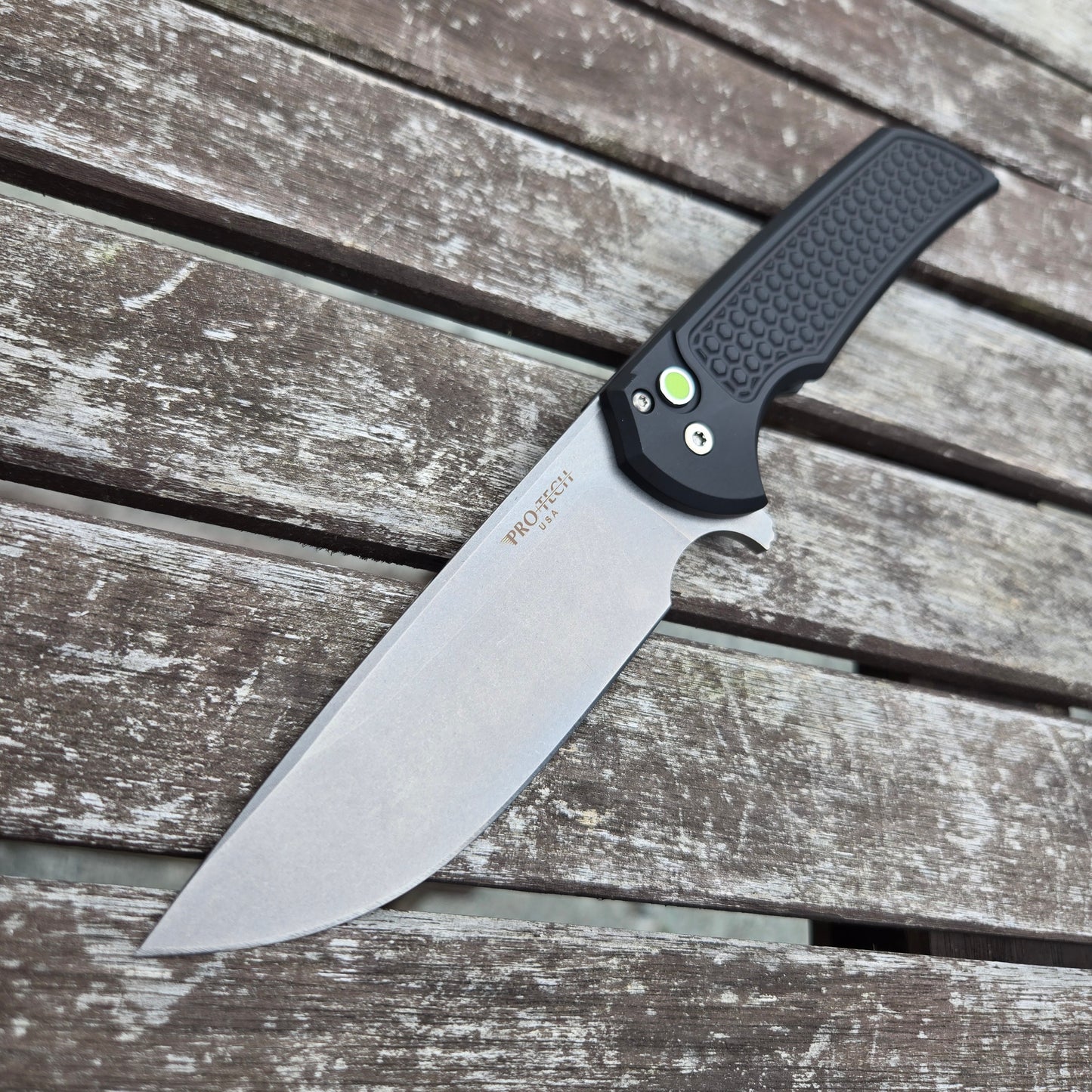 Pro-Tech 2023 USN Mordax Black Honeycomb Magnacut Folder -PROTOTYPE-
