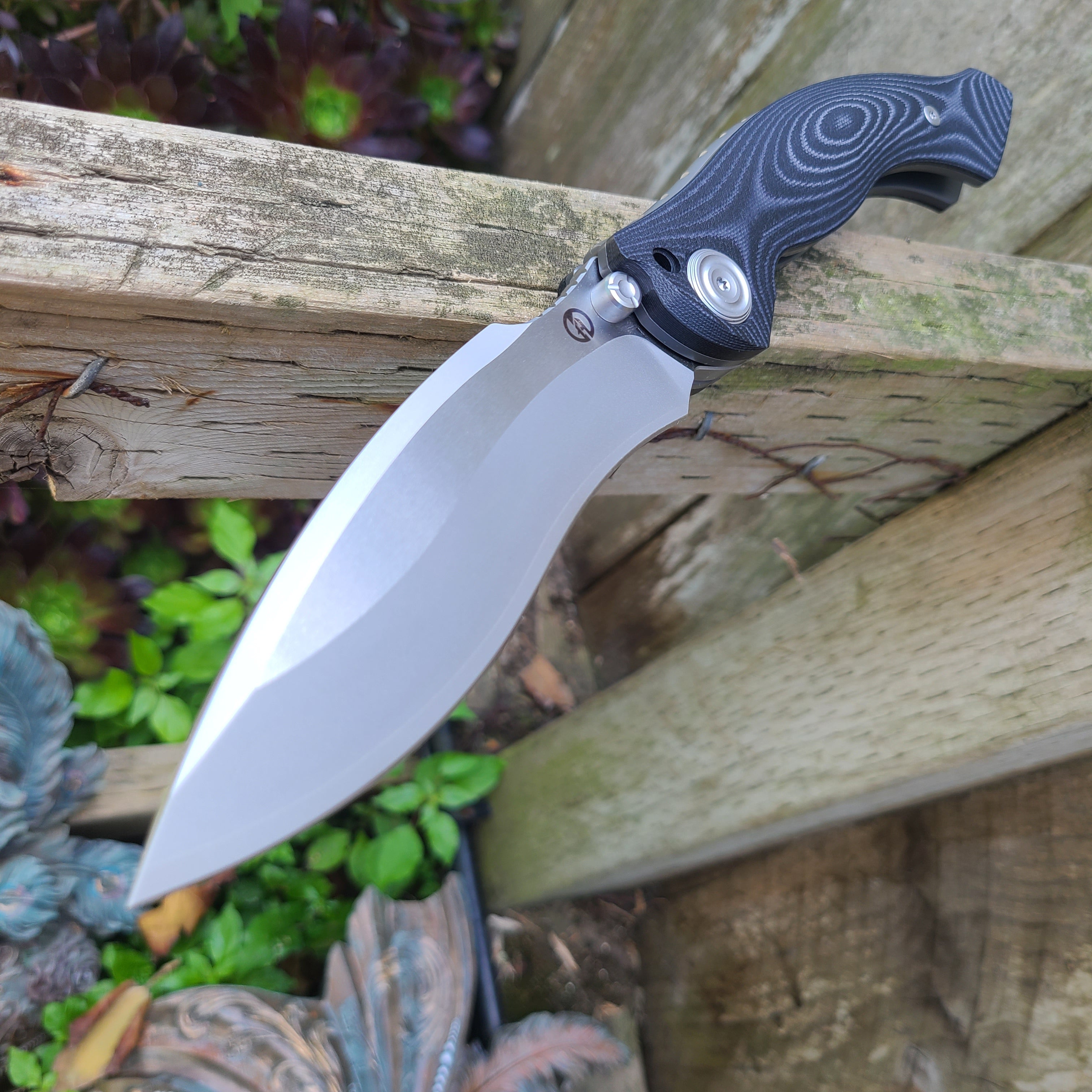 Maxace Vortex-S Black Micarta SLD-Magic Folder || WE BE KNIVES – We Be ...