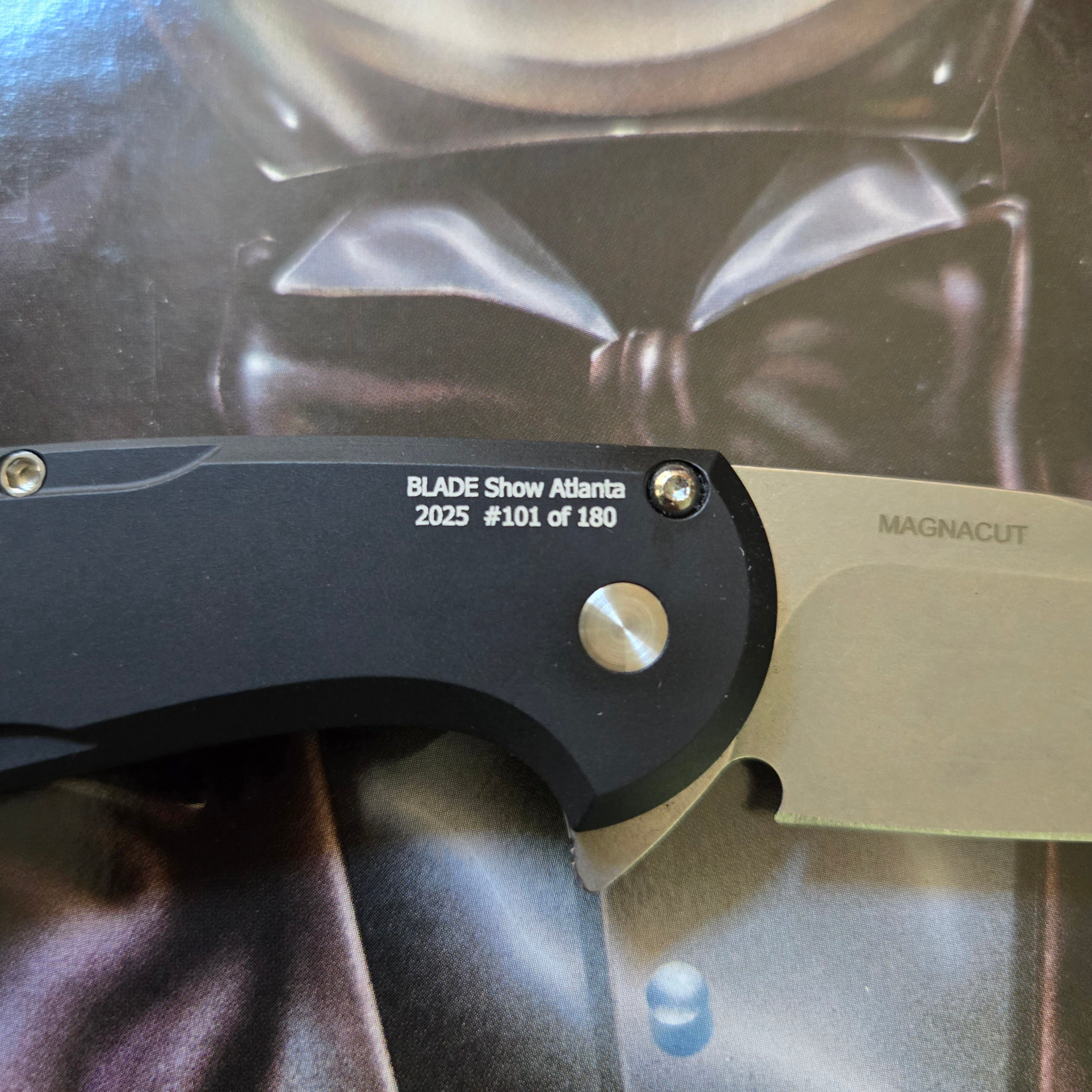 Protech 2025 Blade Show Atlanta  Cambria 2 TechnoCarbo Magnacut Flipper *LIMITED EDITION*