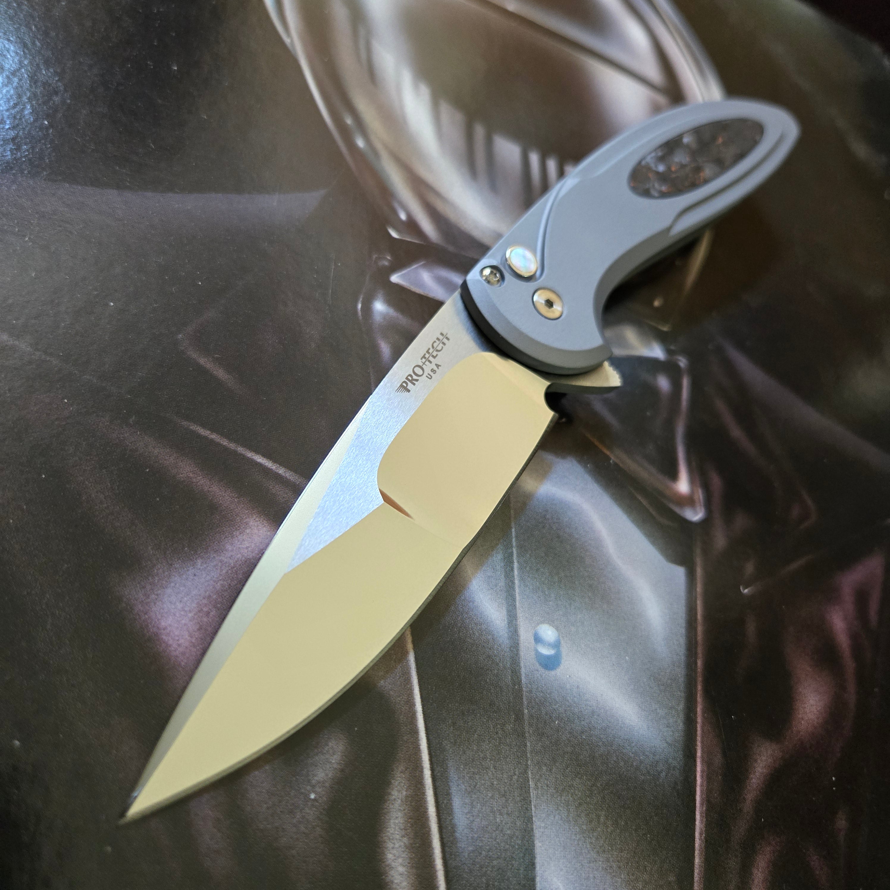 Protech 2025 Custom 004 Cambria Aluminum TechnoCarbo Copper Mike Irie Flipper *LIMITED EDITION*
