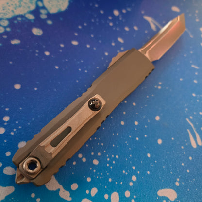 Microtech 1123-10APNC Ultratech Gen III ZBP T/E Natural Clear Apocalyptic Standard OTF Auto
