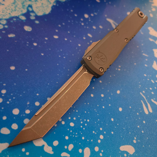 Microtech 1123-10APNC Ultratech Gen III ZBP T/E Natural Clear Apocalyptic Standard OTF Auto