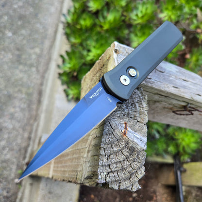 Protech CCKS Fall 2025 Godson Green Handle Satin 20CV Auto *LIMITED EDITION*