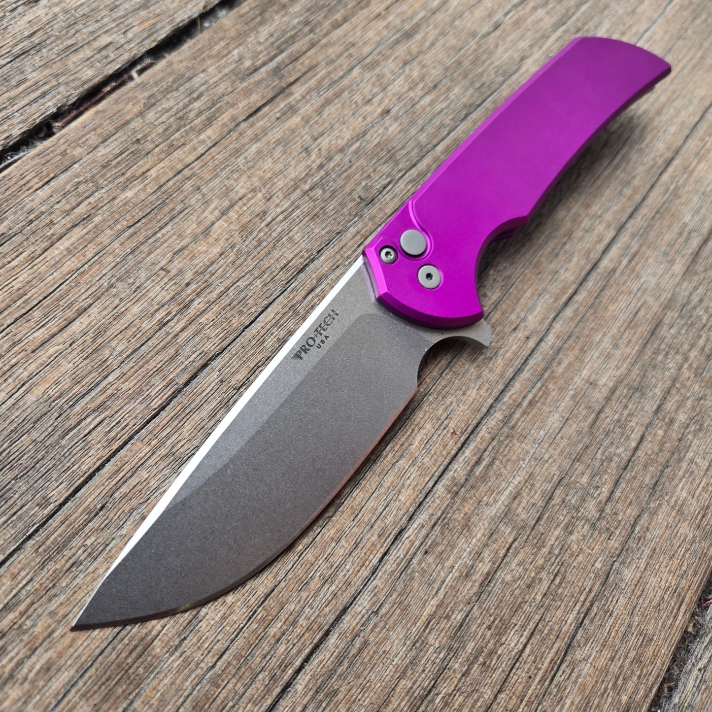 Protech MX101-Purple Mordax Stonewash Magnacut Folder