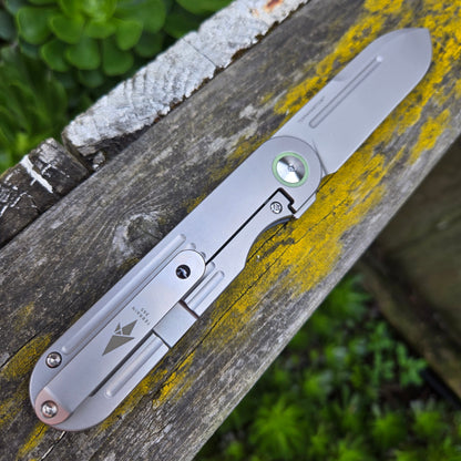 Terrain 365 101402 Narwhal-AT Marine Gray G10 Titanium Terravantium Folder