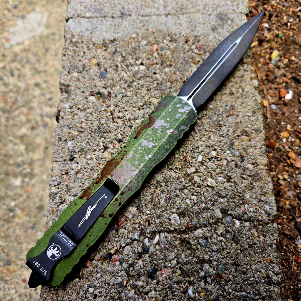 Microtech 227-1 OBDS Dirac Delta D/E Outbreak Deep Engraved Signature Series OTF