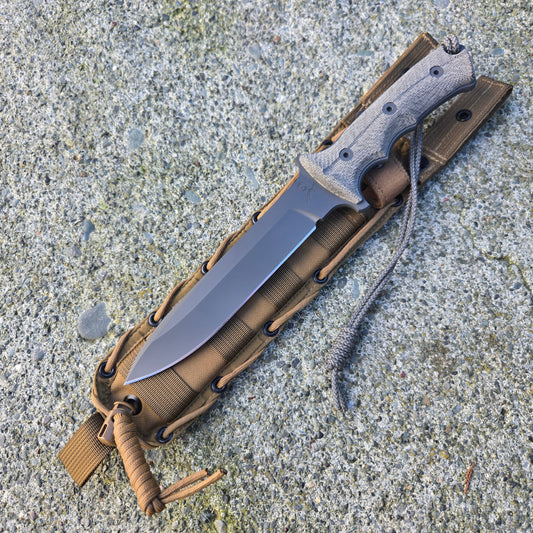 Chris Reeve GB7-1005 7" Green Beret Magnacut Fixed Blade