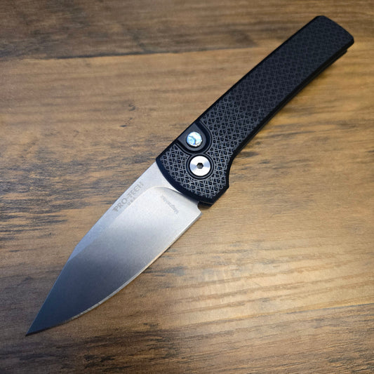 Protech x Chaves BSA26.Scapegoat.1 Blade Show Atlanta 2026 Scapegoat Black Carbide Textured MagnaMax Auto *LIMITED EDITION*