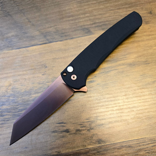 Protech BSA26.Malibu.1 Blade Show Atlanta 2026 Malibu Copper Rose PVD Magnacut Folder *LIMITED EDITION*