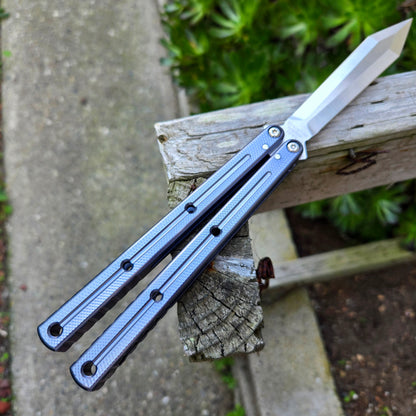 Squid Industries Krake Raken Zenith V3 Gunmetal Balisong