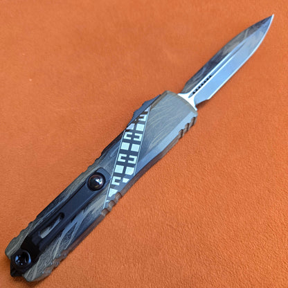 Microtech 11224-1WK Ultratech Gen IV D/E Wookiee Standard OTF Auto