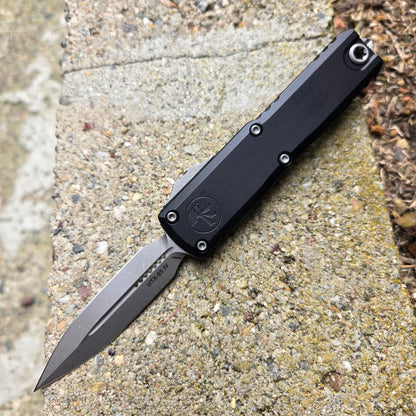 Microtech 12324-10AP UTX-85 Gen IV D/E Apocalyptic Standard OTF Auto