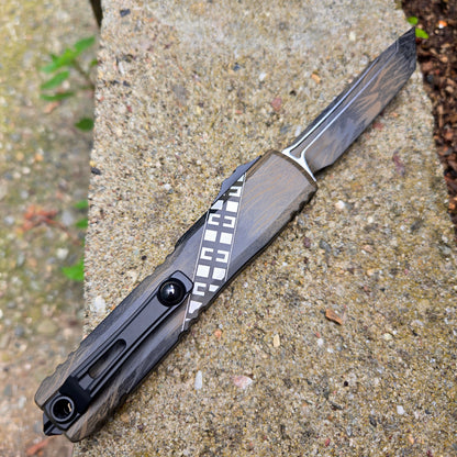 Microtech 11234-1WK Ultratech Gen IV T/E Wookiee Standard OTF Auto