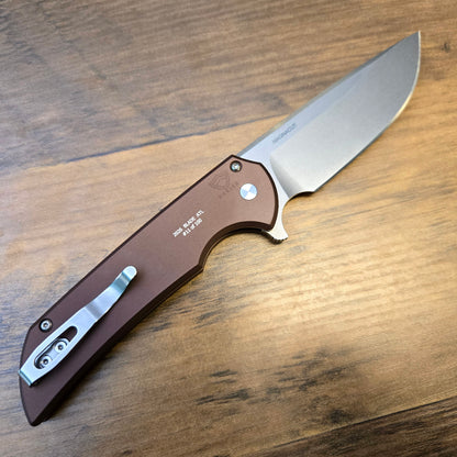 Protech BSA26.Mordax.1 Blade Show Atlanta 2026 Brown Mordax Magnacut Folder *LIMITED EDITION*
