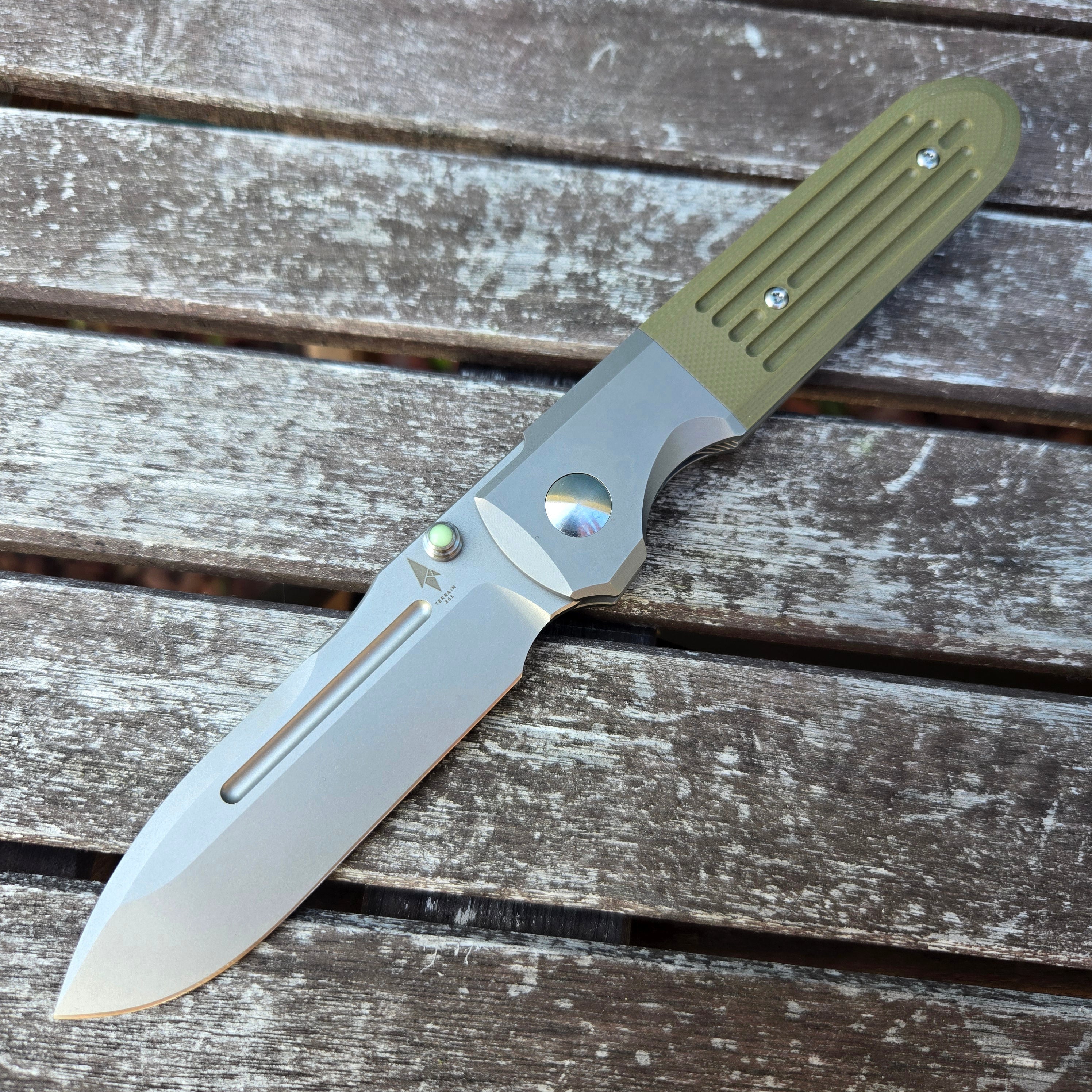 Terrain 365 Invictus ATB-SP OD Green G10 Folder