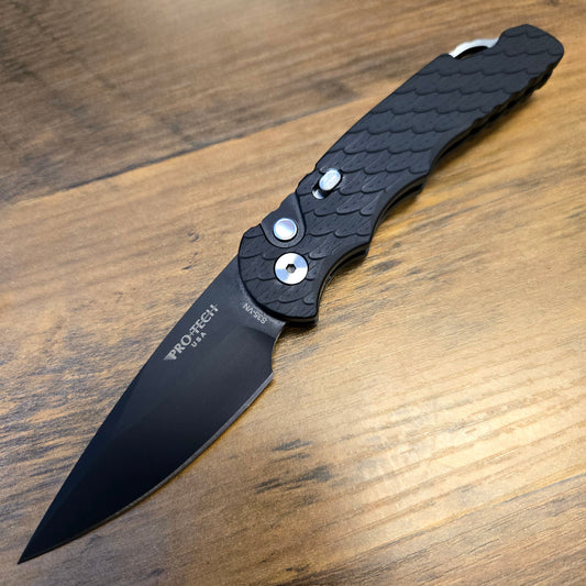 Protech BSA26.TR5.1 Blade Show Atlanta 2026 Tactical Response 5 TR-5 Feather Textured Black 35VN Auto *LIMITED EDITION*