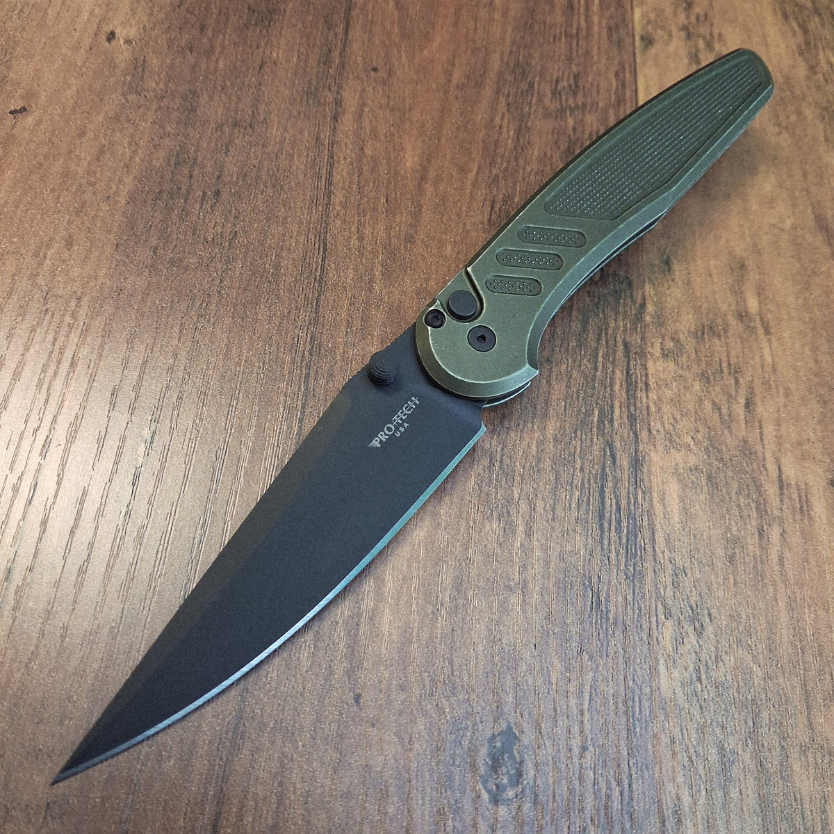 Protech PN1103-BW Green Peace Neighbor Designed Avalon Green Black Magnacut Folder