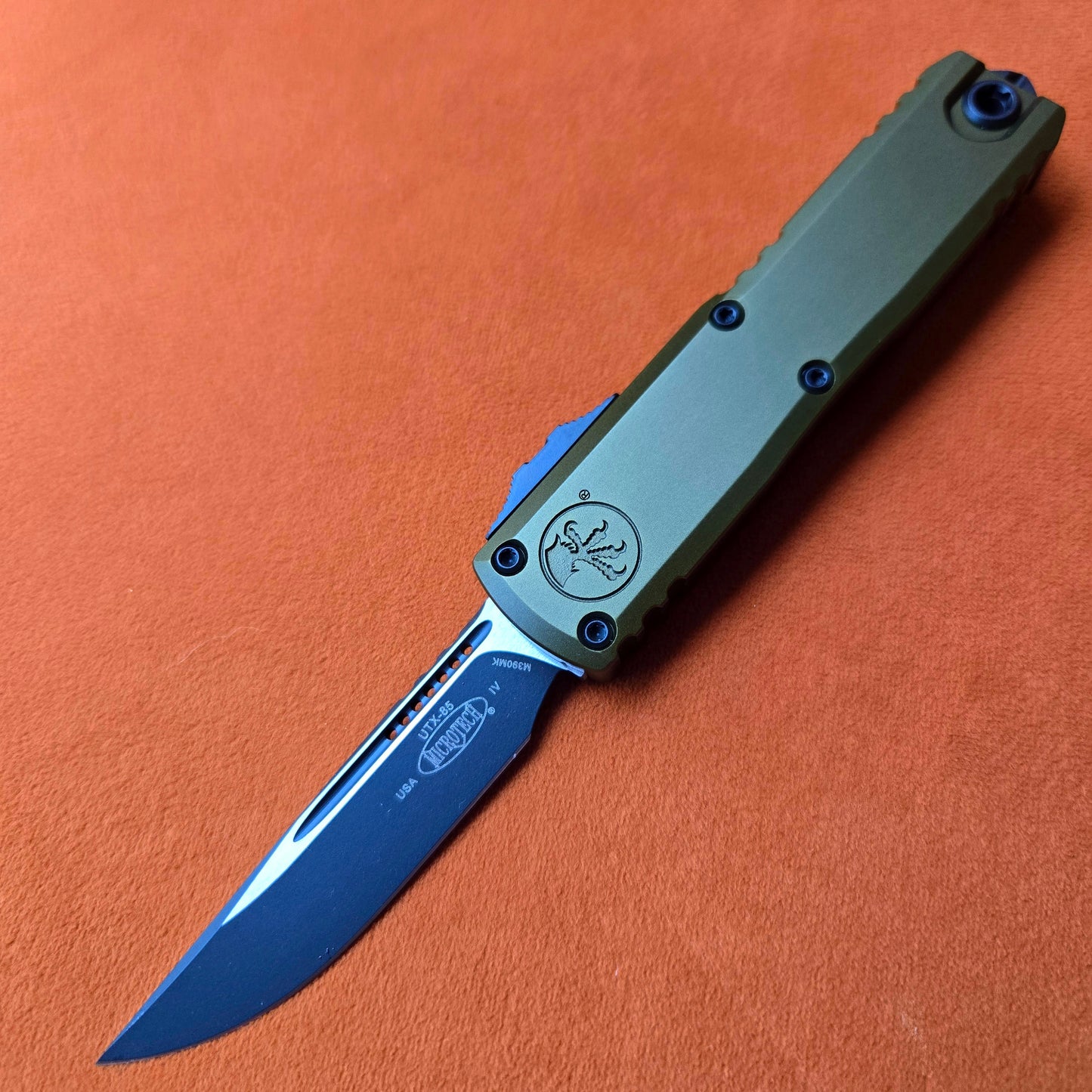 Microtech 12314-1OD UTX-85 GEN IV S/E OD Green OTF Auto