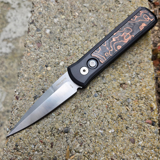 Protech 7210 Livewire 20 CV Godson Carbon Fiber Livewire Satin CPM-20CV Auto