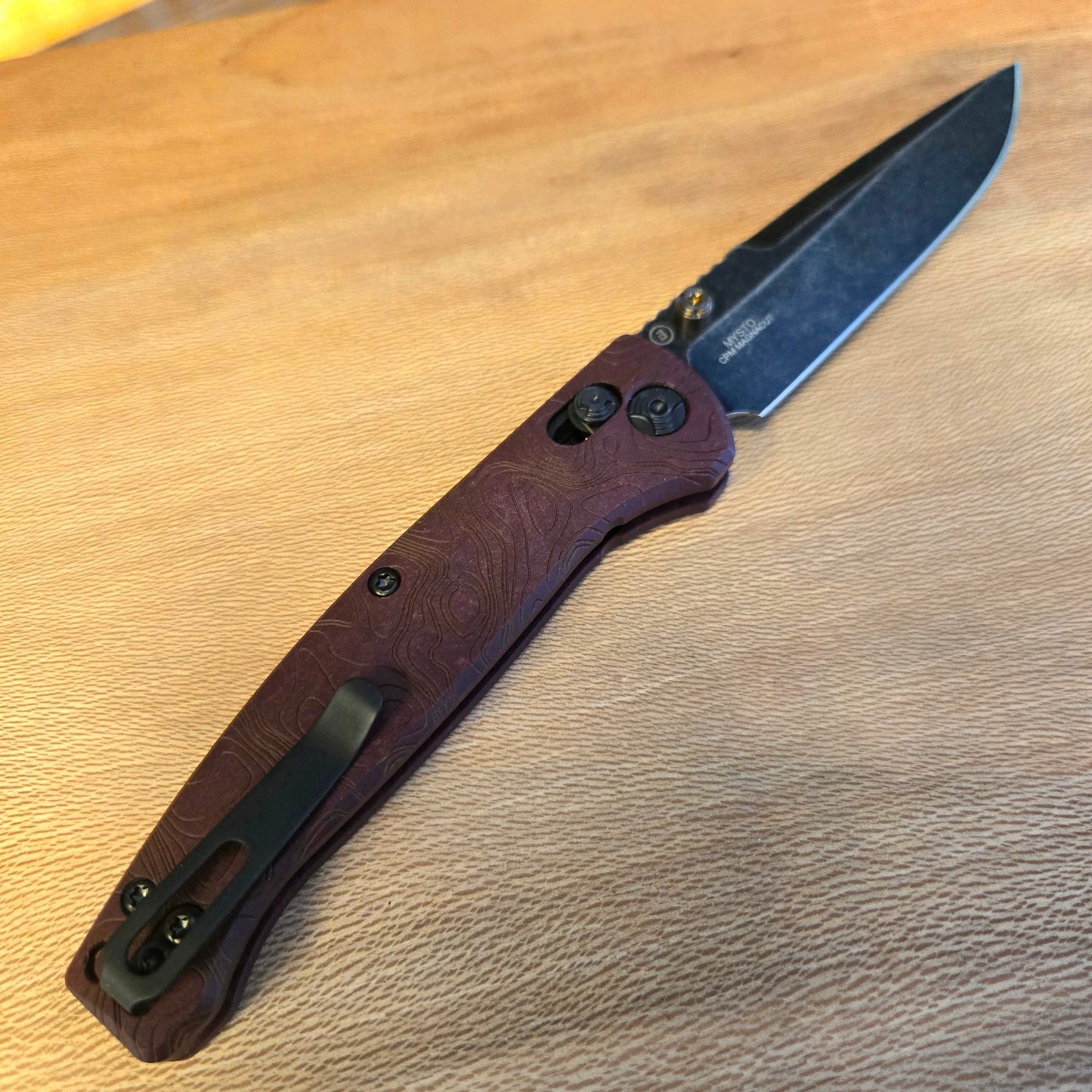 Hogue Knives 24452 Mysto Fire Magnacut Manual Folder *LIMITED EDITION*