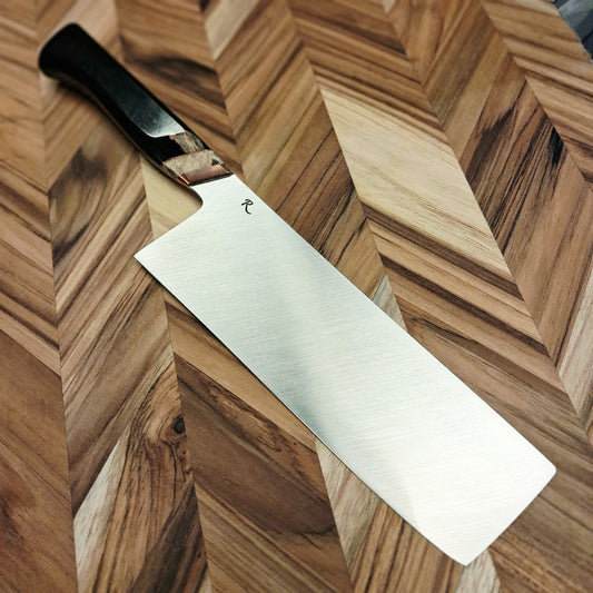 Rhymer Knives 7" Stainless Nakiri (Masterline)