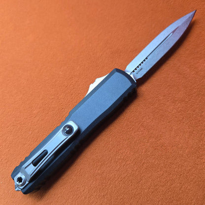 Microtech 11474-10 UTX-70 D/E GEN IV Stonewash Standard OTF Auto