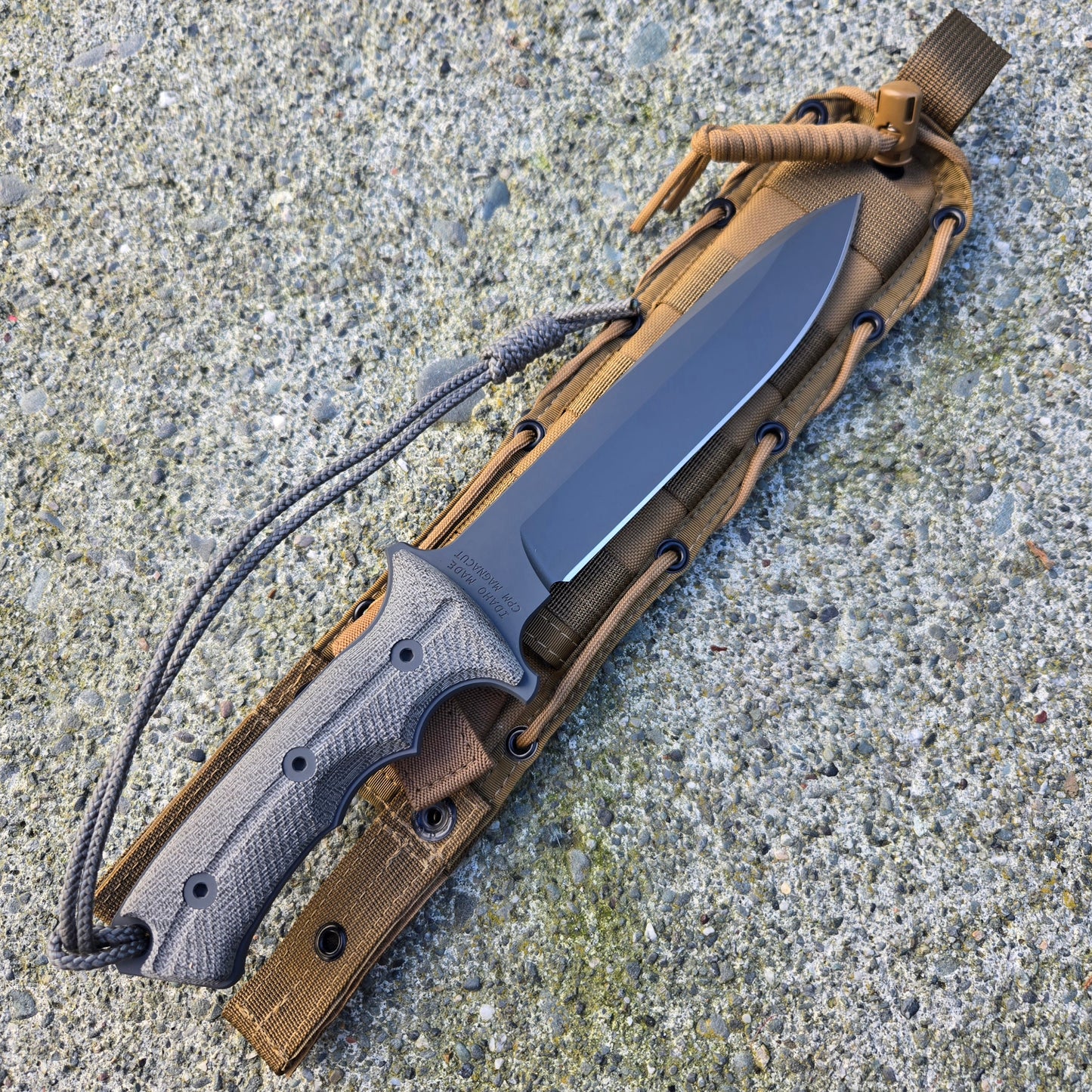 Chris Reeve GB7-1005 7" Green Beret Magnacut Fixed Blade