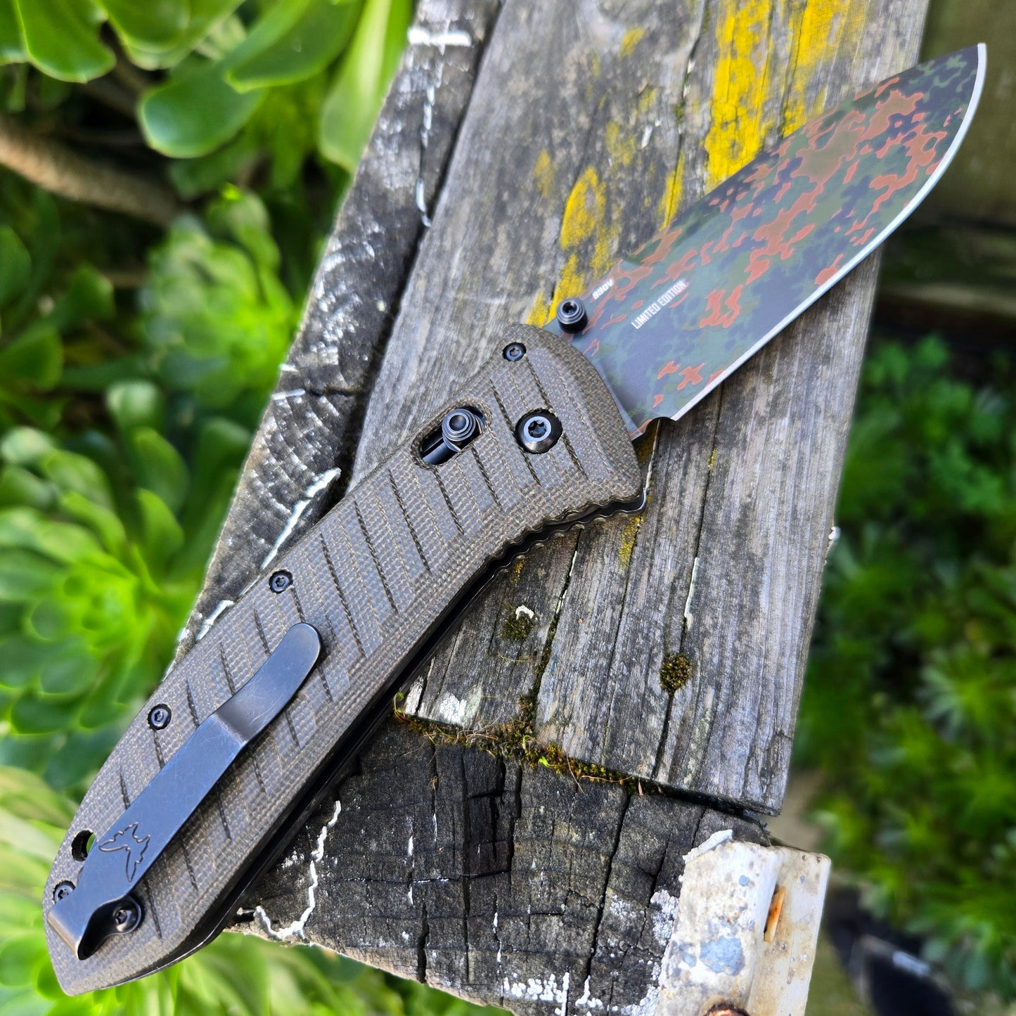 Benchmade 570CAMO-2601 Presidio II OD Green Camo S30V Folder *LIMITED EDITION*