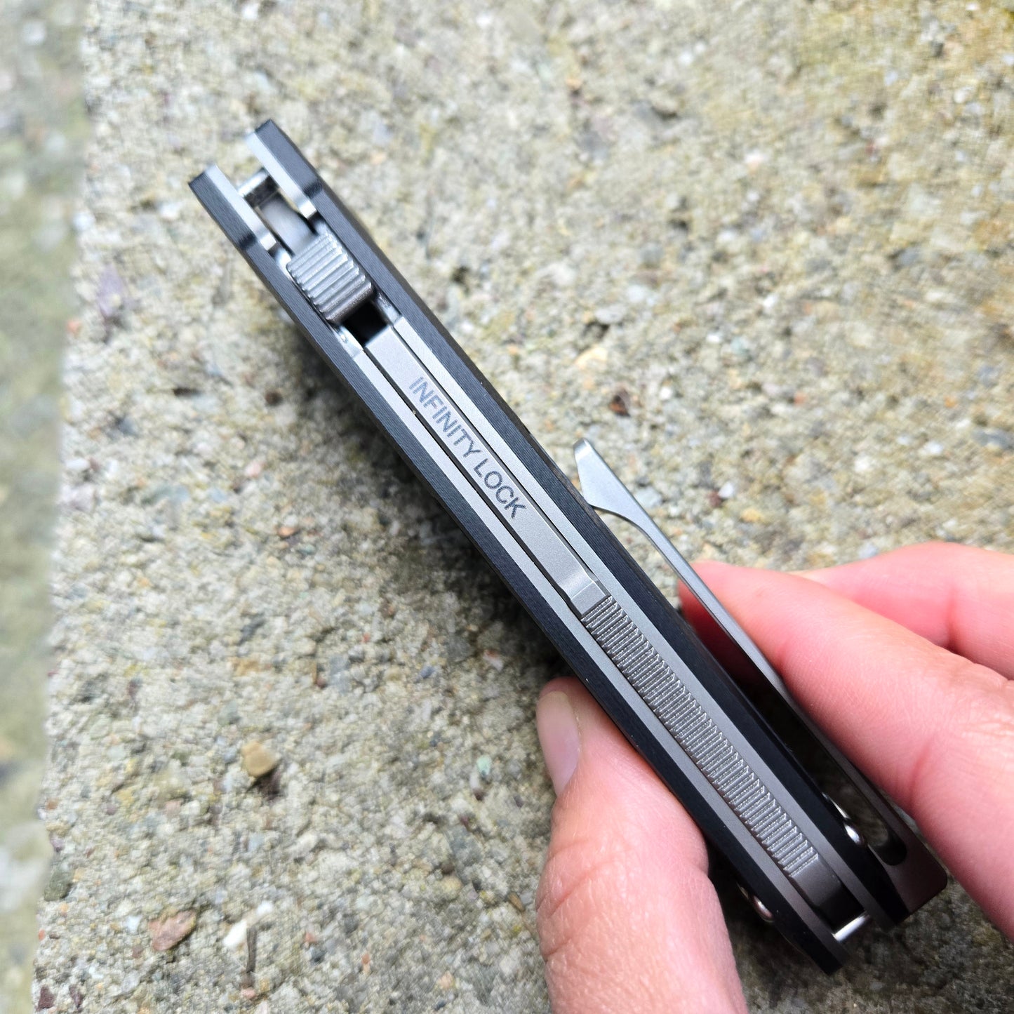 Terrain 365 Invictus Top Lock Black G10 Folder