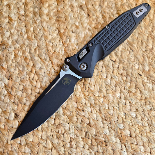 Microtech 160RL-1 FRCSG-Z13 Socom Ram-Lok S/E Frag Cerakote Sniper Gray Standard Folder