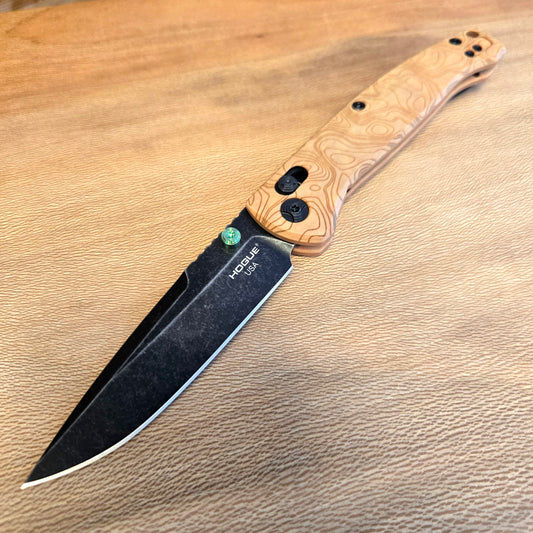 Hogue Knives 24459 Mysto Wood Magnacut Manual Folder *LIMITED EDITION*
