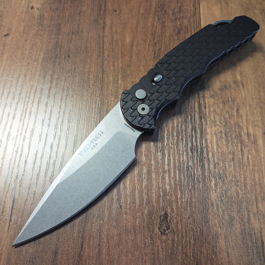 Protech T4105-F MM Tactical Response 4 Feather Textured Stonewash MagnaMax Auto