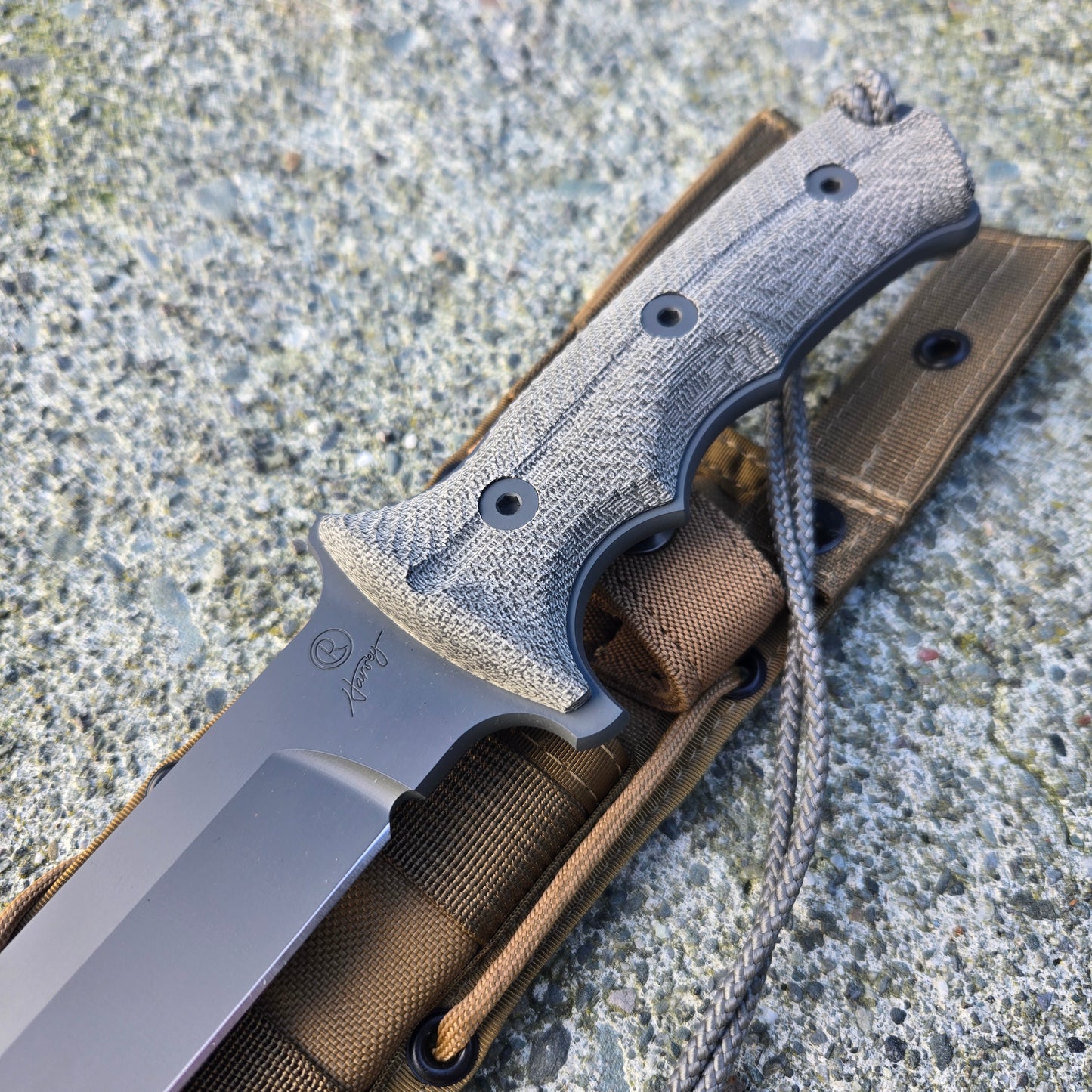 Chris Reeve GB7-1005 7" Green Beret Magnacut Fixed Blade