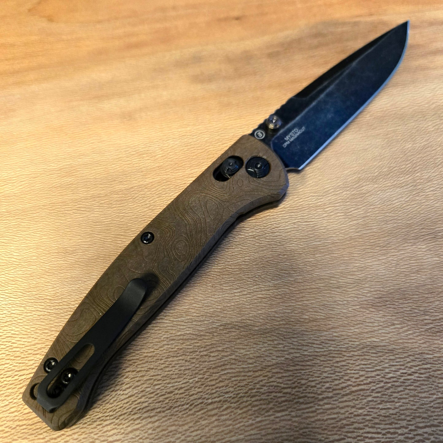 Hogue Knives 24453 Mysto Earth Magnacut Manual Folder *LIMITED EDITION*