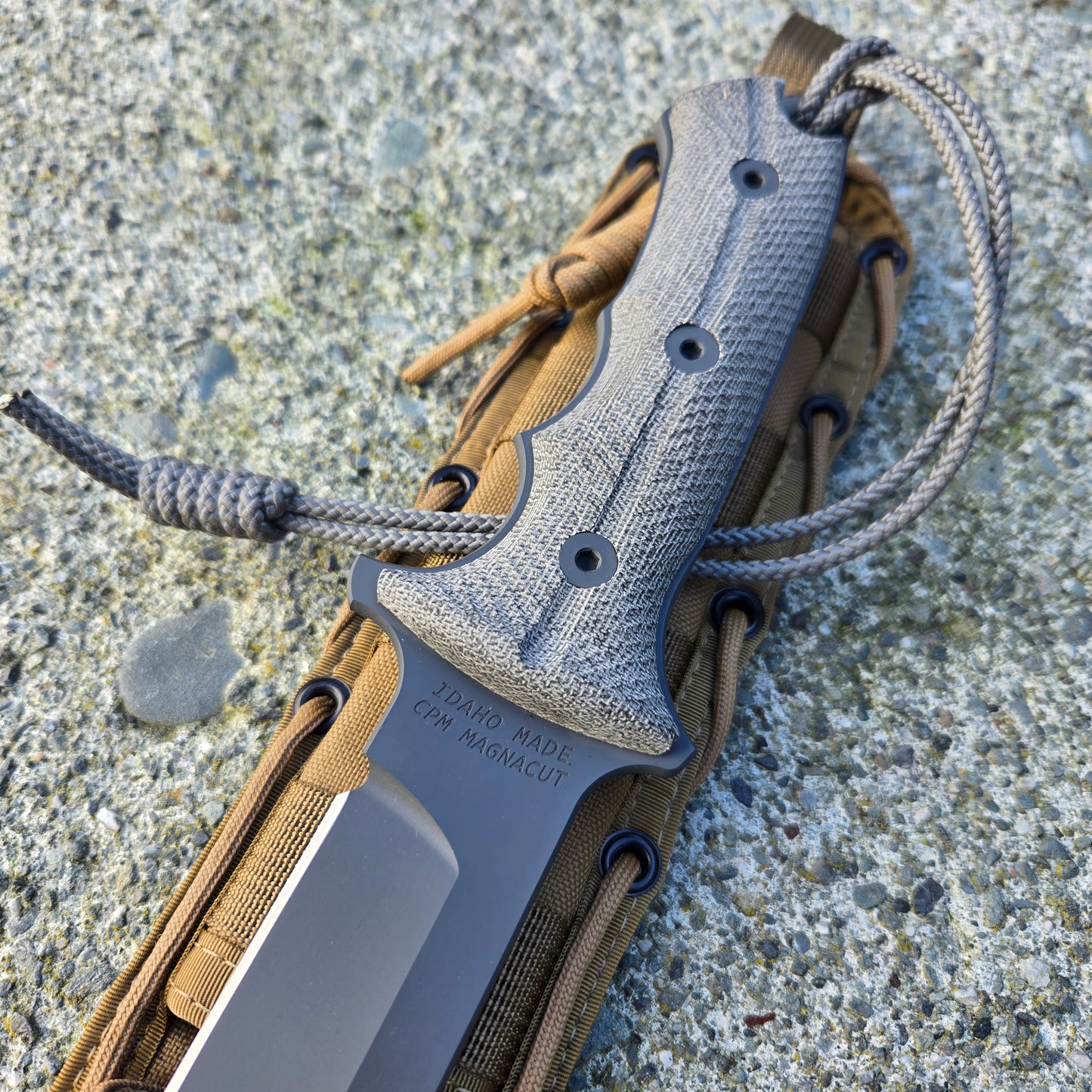 Chris Reeve GB7-1005 7" Green Beret Magnacut Fixed Blade