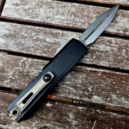 Microtech 1232-10 UTX-85 Gen III D/E Stonewash Standard OTF Auto