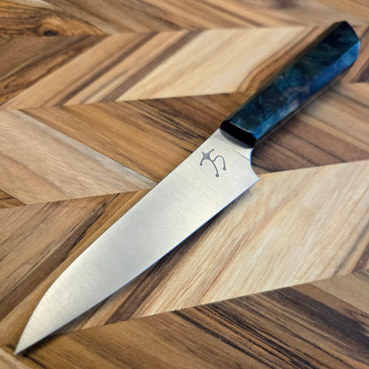 Running Man Forge 100mm Maple Burl Paring Knife