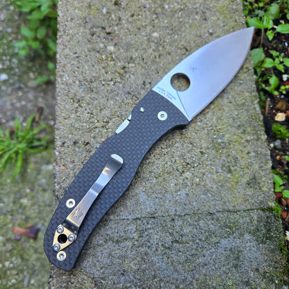 Spyderco C263CFP90V Bodacious Carbon Fiber CPM-S90V Folder *SPRINT RUN*