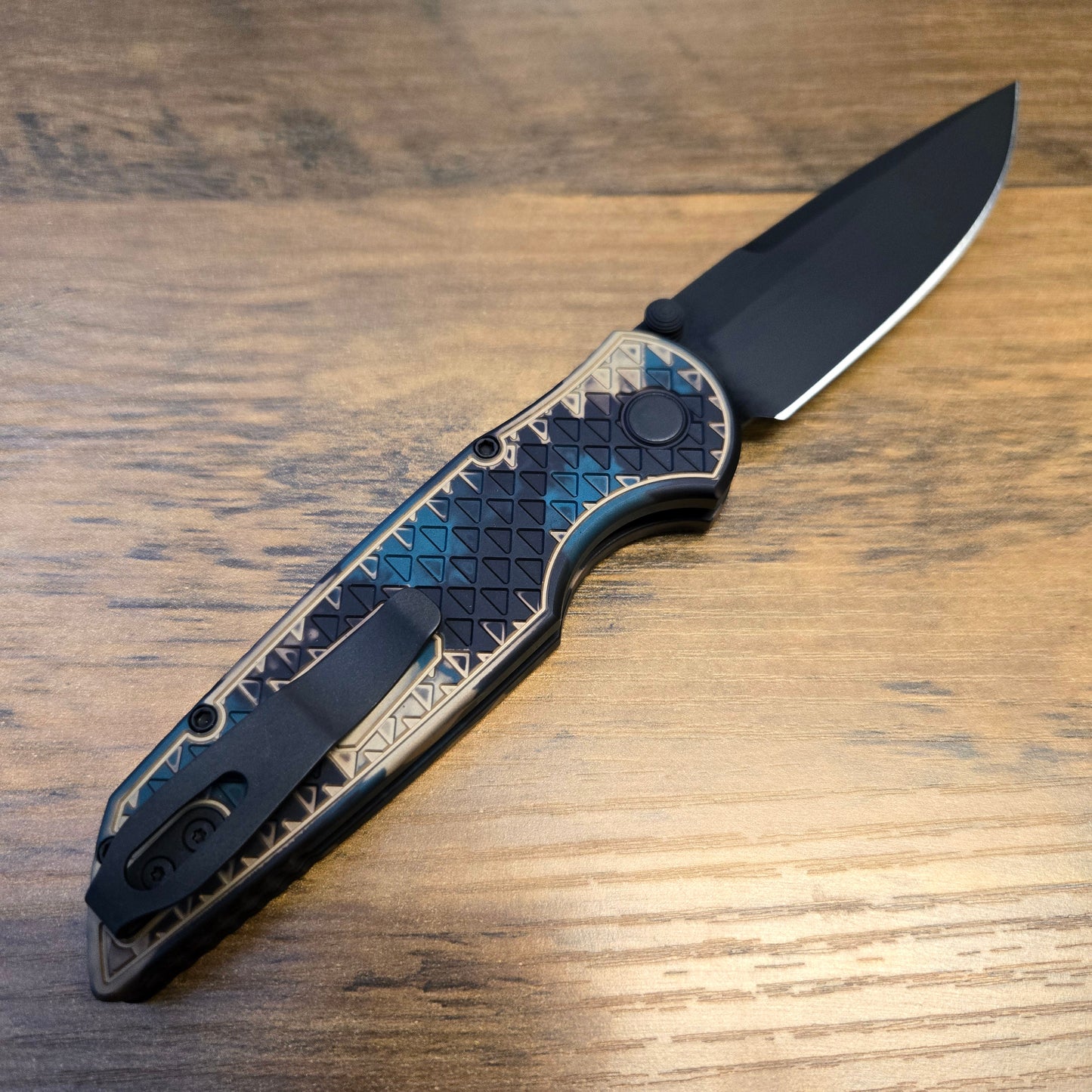 Protech INT1106-Shipwreck Integrity Relic Black DLC Stonewash Magnacut Manual Folder