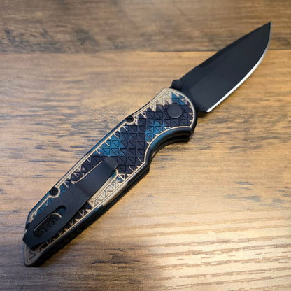 Protech INT1106-Shipwreck Integrity Relic Black DLC Stonewash Magnacut Manual Folder